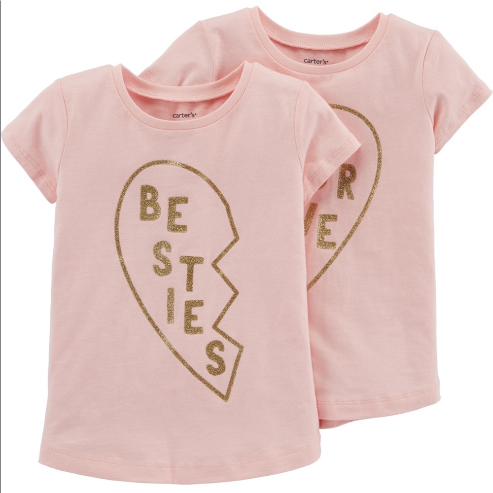 2 tee shirts 💕BFF 💕 *besties forever*